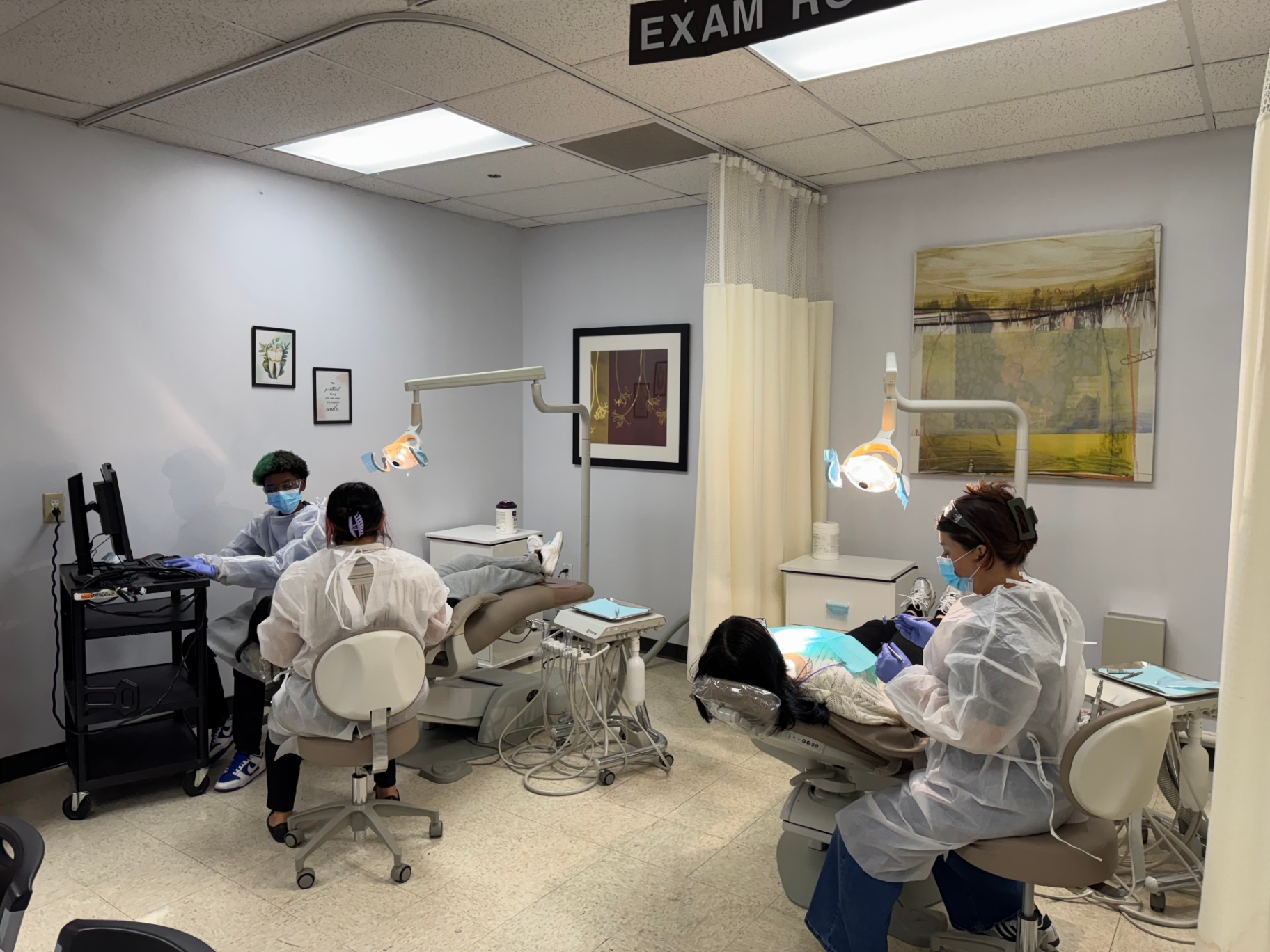 Dental Exam Room at Lamson Institute