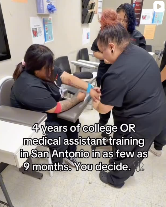 Medical Assistant training in San Antonio in as few as 9 months