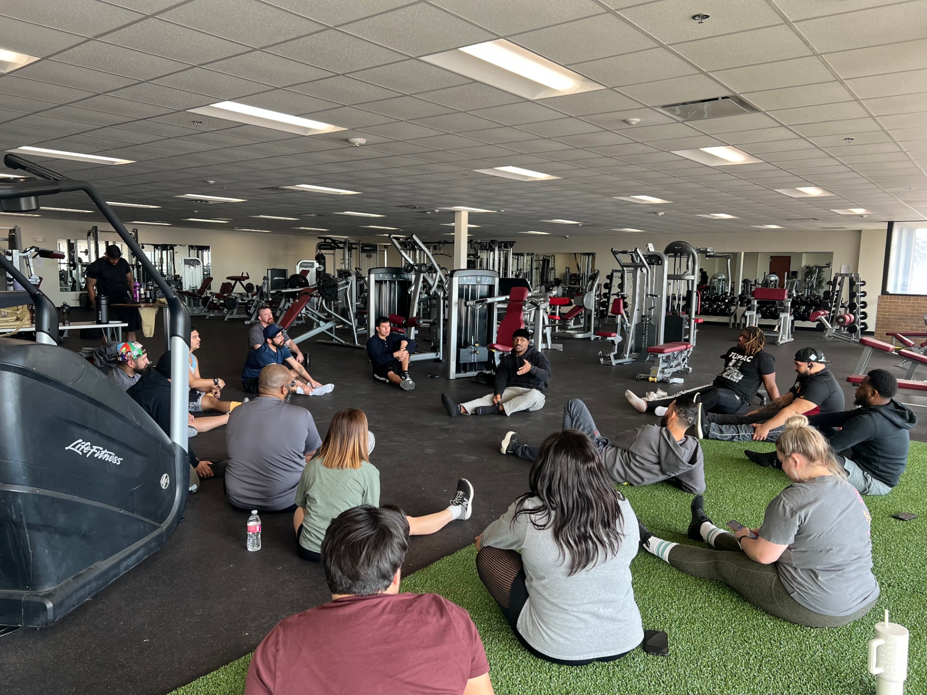Personal Fitness Training Floor at Lamson Institute