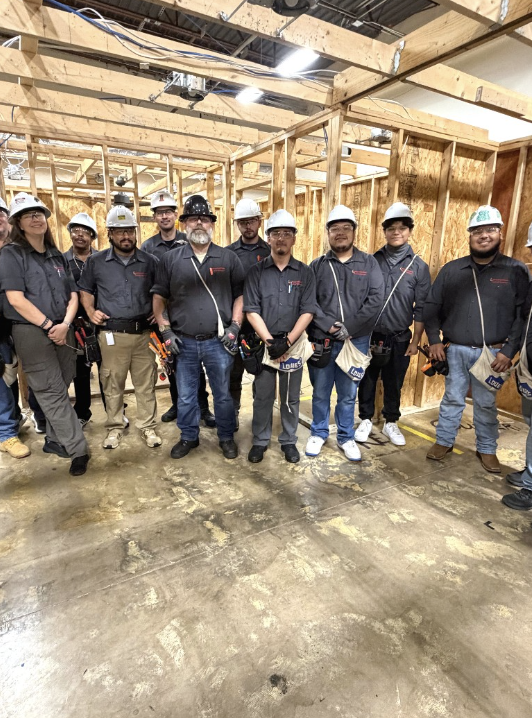 Electrical Technician class group photo at Lamson Institute