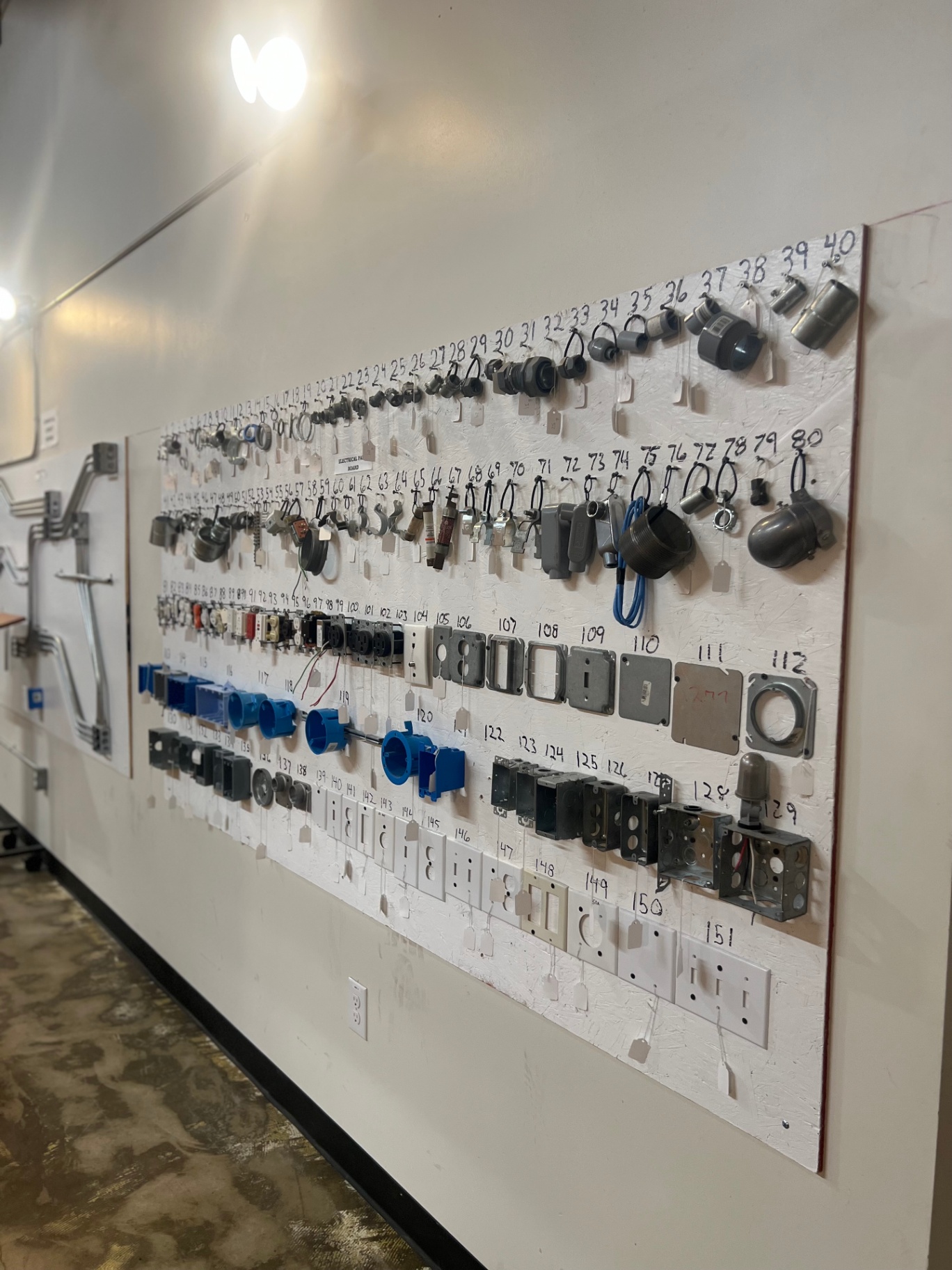 Electrical Parts Board at Lamson Institute