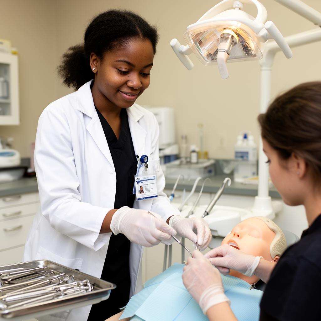 Dental Assisting training program at Lamson Institute - hands-on career training in San Antonio TX