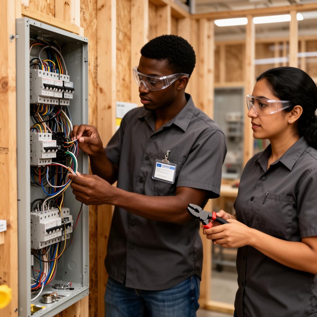 Electrical Technician training program at Lamson Institute - hands-on career training in San Antonio TX