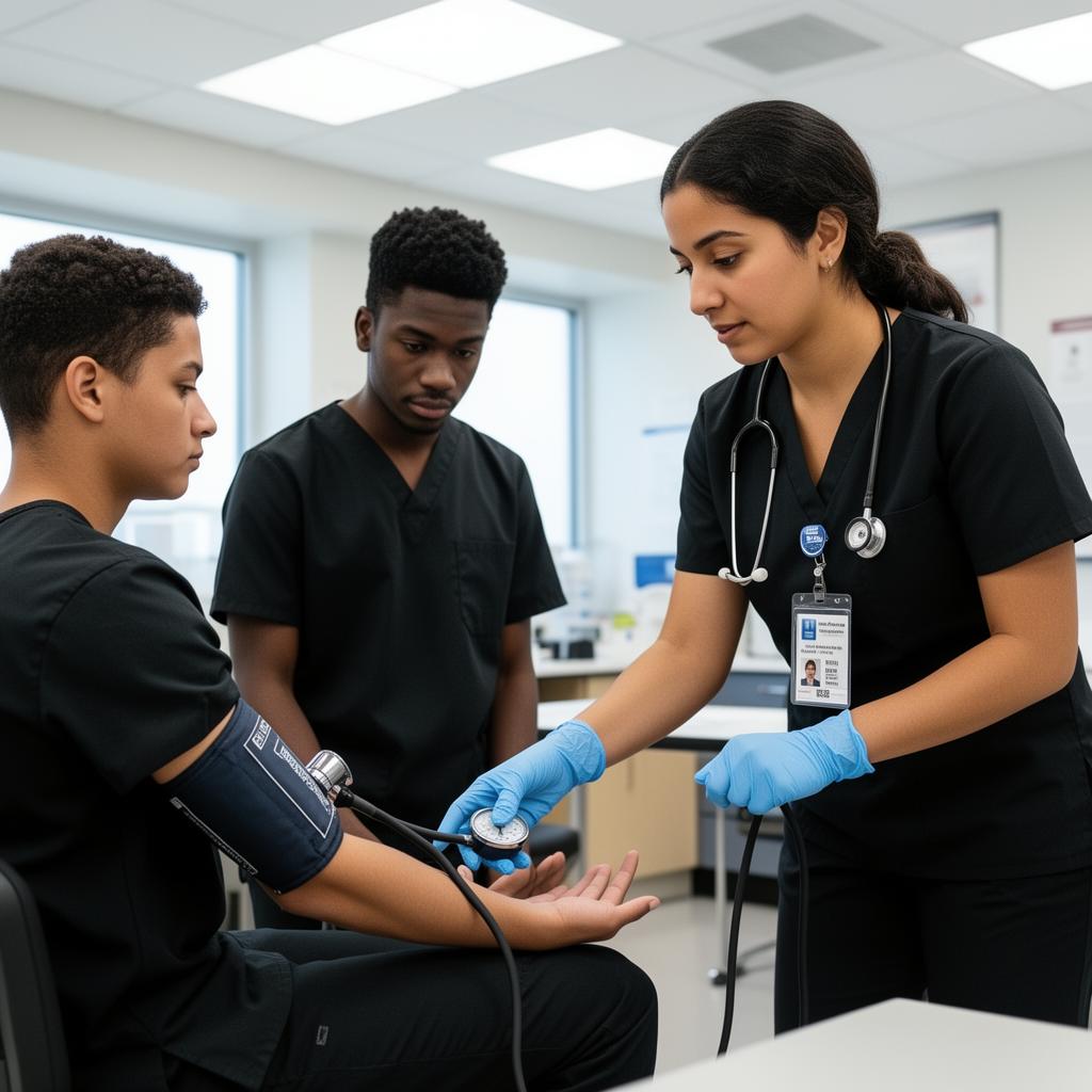 Medical Assistant training program at Lamson Institute - hands-on career training in San Antonio TX